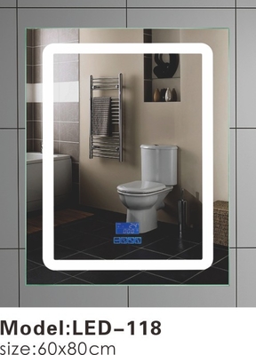 50 x 70 risparmio energetico illuminato specchio 600*800mm del bagno appeso pareti regolabile