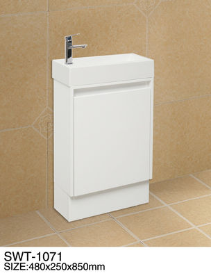 Condizione ceramica del pavimento del bacino di grande della toilette della cucina di Premade vanità del bagno