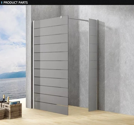 Porte di vetro su ordinazione glassate della doccia per i bagni, glassanti lo schermo di doccia/cabina di vetro Frameless